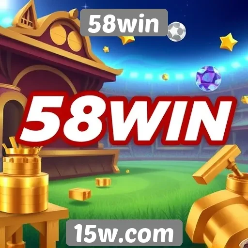 Diversidade de jogos disponíveis no 58win